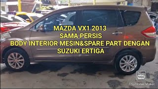 JUAL MURAH RP86JT KEMBARANNYA ERTIGA GX 1UNIT MAZDA VX1 2013 KONDISI OK NORMAL SPART PERSIS ERTIGA [upl. by Aneek]