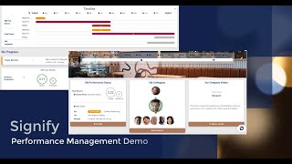 Signify Performance Management Demo Video  V10 [upl. by Anaib]