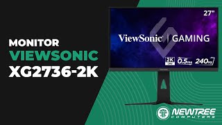 ViewSonic XG27362K Monitor Gaming 27quot IPS 2K 240Mhz 05ms [upl. by Naga]