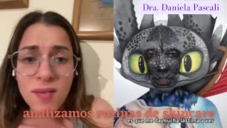 Analizamos rutinas de skincare  dermatóloga reacciona [upl. by Argyres]