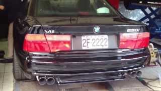 E31 850 Eisenmann race with x pipe test [upl. by Toile596]