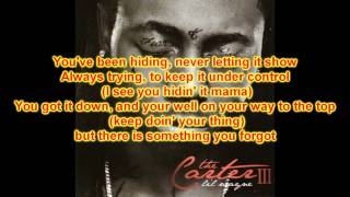 Lil Wayne Something You Forgot lyrics on screen HD [upl. by Janean]