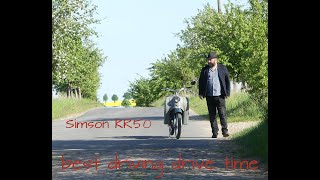 Simson KR50  Fahr Impressionen  Drive impressions mrkitty afterdark [upl. by Ttenyl]