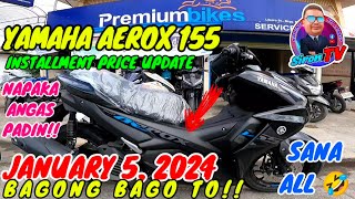 YAMAHA AEROX 155  2024 PRICE UPDATED [upl. by Ohara]