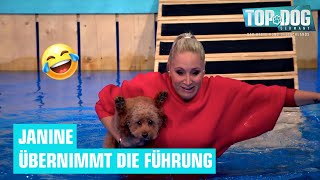 Janine Kunze mit Krümel im Parcours 🥳🐶  Top Dog Germany  PromiSpecial 2022 [upl. by Dweck]