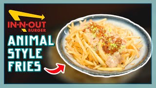 FRIETPATAT ANIMAL STYLE VAN INNOUT  EtenmetNick  How to [upl. by Odrareg559]