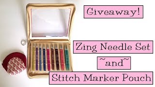 Knitters Pride Needle Set and Stitch Marker Pouch Giveaway [upl. by Attwood]