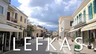 Lefkas town Lefkada Greece [upl. by Foushee]