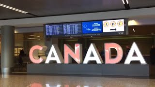 Calgary Airport YYC International Arrivals Terminal [upl. by Niamor]