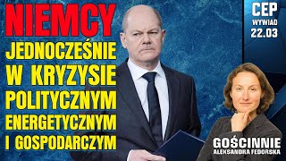 Wielowątkowe strukturalne problemy Niemiec trafiły na wątłego kanclerza Gość Aleksandra Fedorska [upl. by Helli]