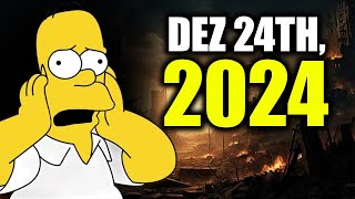 As Previsões Mais Assustadoras Dos Simpsons Para 2024 Que São Insanas [upl. by Bocoj]