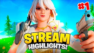 Fortnite  Stream Highlights 1 📺  Fortnite Rage😡 [upl. by Iolanthe]