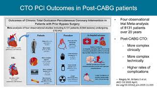 CTO PCI publications during the past yearFarouc Jaffer MD PhD [upl. by Mehalick]