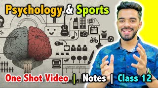 Psychology amp Sports  CH  9  CBSE Class 12th 2024 🔥 [upl. by Ennaylloh]