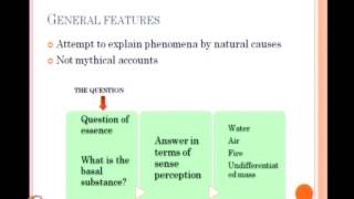 Mod01 Lec01 Greek Philosophy Ionians Pythagoras Parmenides Heraclitus and Democritus [upl. by Airotahs]