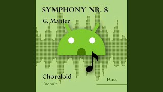 Symphony nr 8 Part I ref 41  54 choir II bass II Emphasised voice and other voices [upl. by Jillian264]