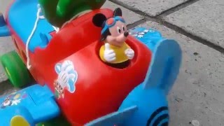 ❤Чудомобіль Kiddieland Літак Міккі Мауса ❤ Review of Mickey Mouse Ride On Plane ❤ [upl. by Johannes855]