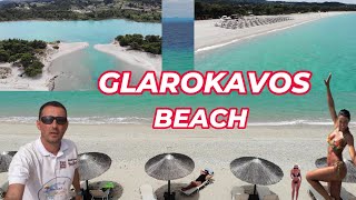 Nešto o plaži GLAROKAVOSPefkohoriHalkidiki hellasheavenspefkohorihalkidiki [upl. by Tirrell]