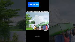 we make Boat using bottaies well it survival  credit by Mr Indian hacker shorts [upl. by Nitsir]