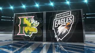 Highlights Game 25 Mooseheads  Cape Breton Nov 24th 2023 [upl. by Crofton]