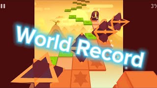 Rolling Sky Remake Longbound Longest RSR Level [upl. by Annaerb]