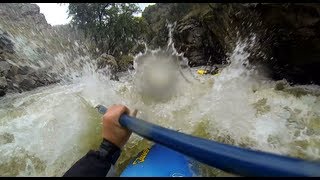 Kayaking Lower Clear Creek CO  Elbow Falls to Mean and Bitter  280 CFS [upl. by Block]