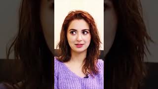 Hania amir interview in English 😲 shorts [upl. by Dulcie]