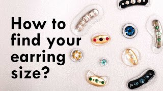 How to Find Your Earring Size Keloid Pressure Earrings from Dectomi [upl. by Bocock43]