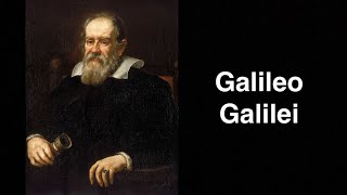 Galileo Galilei Italian scientist  English [upl. by Bibbie857]