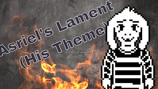 The Saddest Song in Undertale Asriels Lament  Cover [upl. by Eimot382]