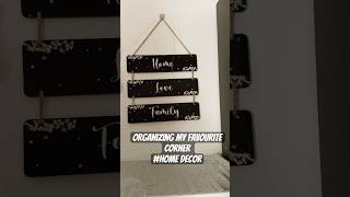 Organizing my favourite corner homedecor declutter [upl. by Magnusson]