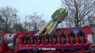 Kermis Aalsmeer 2017 Transport en opbouw Deel 2 [upl. by Azilef]