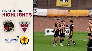 Berwick Rangers 42 Cupar Hearts  First Round  Scottish Gas Mens Scottish Cup 202425 [upl. by Lauer]