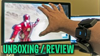 Unboxing amp Lets Play  MYO  Gesture Control Superhero Armband  ThalmicLabs  FULL REVIEW [upl. by Ayala370]