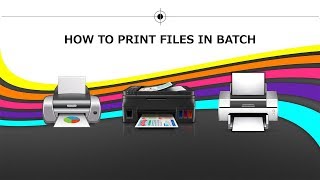 How to print in batch file [upl. by Glovsky]