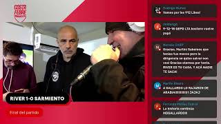 RIVER vs Sarmiento  EN VIVO  Fecha 8  Liga Profesional  Relata Lito Costa Febre [upl. by Lig]