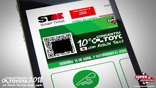 Uso de boleto electrónico de Smart Ticket [upl. by Leunam634]