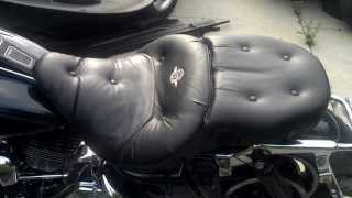 Road Zeppelin Seat on Harley [upl. by Leahcym]