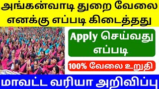 Anganwadi Recruitment 2025  Sathunavu jobs 2024  how to apply  job vacancy 2025  jobs 2025 [upl. by Andrien]