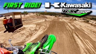 2020 Kawasaki KX450F  FIRST RIDE Impressions [upl. by Jeggar]