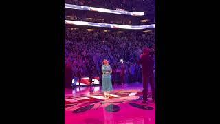 National Anthem in Navajo Phx Suns [upl. by Enutrof]