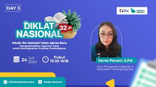 Hari 3  Diklat Teknik Mengoptimalkan Asesmen Diagnostik untuk Meningkatkan Kualitas Pembelajaran [upl. by Trinidad]