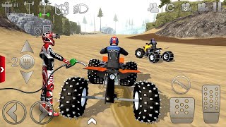 Offroad Outlaws Motocross Quad Bike Offroad Mud Racing Multiplayer For Android Gameplay [upl. by Nnylecyoj168]