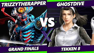 FX 544 GRAND FINALS  TrizzyTheRapper Yoshimitsu Vs Ghostdive L Jun Tekken 8 [upl. by Alekin518]