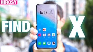 【実機】OPPO FIND Xのインプレッション！極限のベゼルレス端末を体感 [upl. by Nennarb]