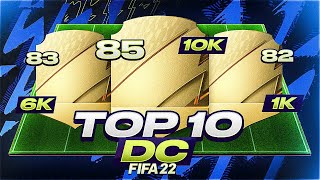 LOS 10 DELANTEROS BARATOS MAS CHETADOS DE FIFA 22 [upl. by Cilla]