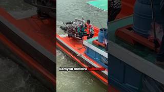 Tekneye Kamyon Motoru Takılır Mı 🚤 🚜 🤯 [upl. by Sacttler878]