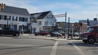 Waterville Maine New Two Way Traffic On Maine Street First DayWill It Work 🤔🤔🤔 [upl. by Ayisan]