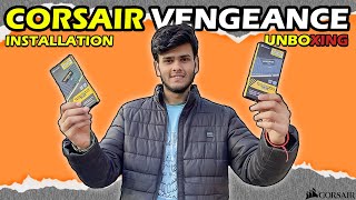 Corsair Vengeance LPX 8Gb DDR4 3200mhz Desktop RAM Unboxing amp Full Installation In My Gaming PC⚡ [upl. by Naharba]