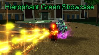 Hierophant Green Showcase World of Stands [upl. by Lew]